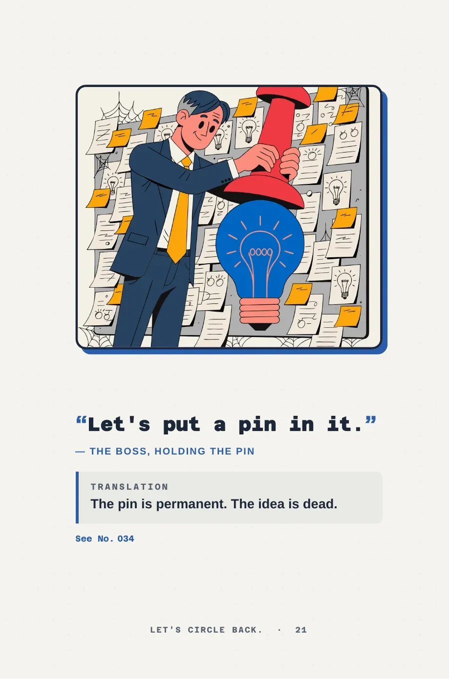 Page 21 of Let's Circle Back.