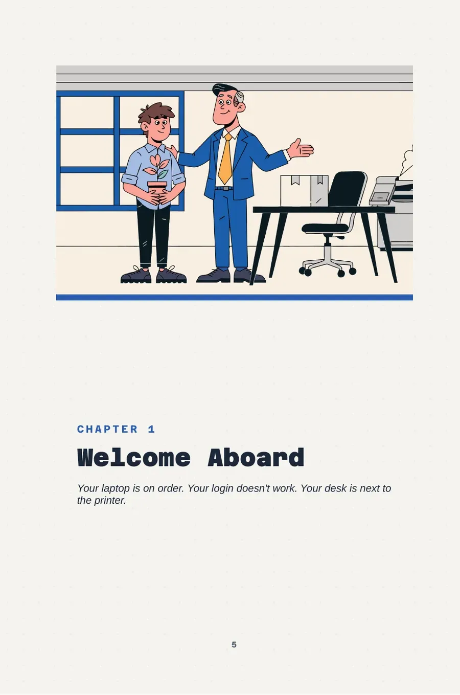 Page 5 of Let's Circle Back.